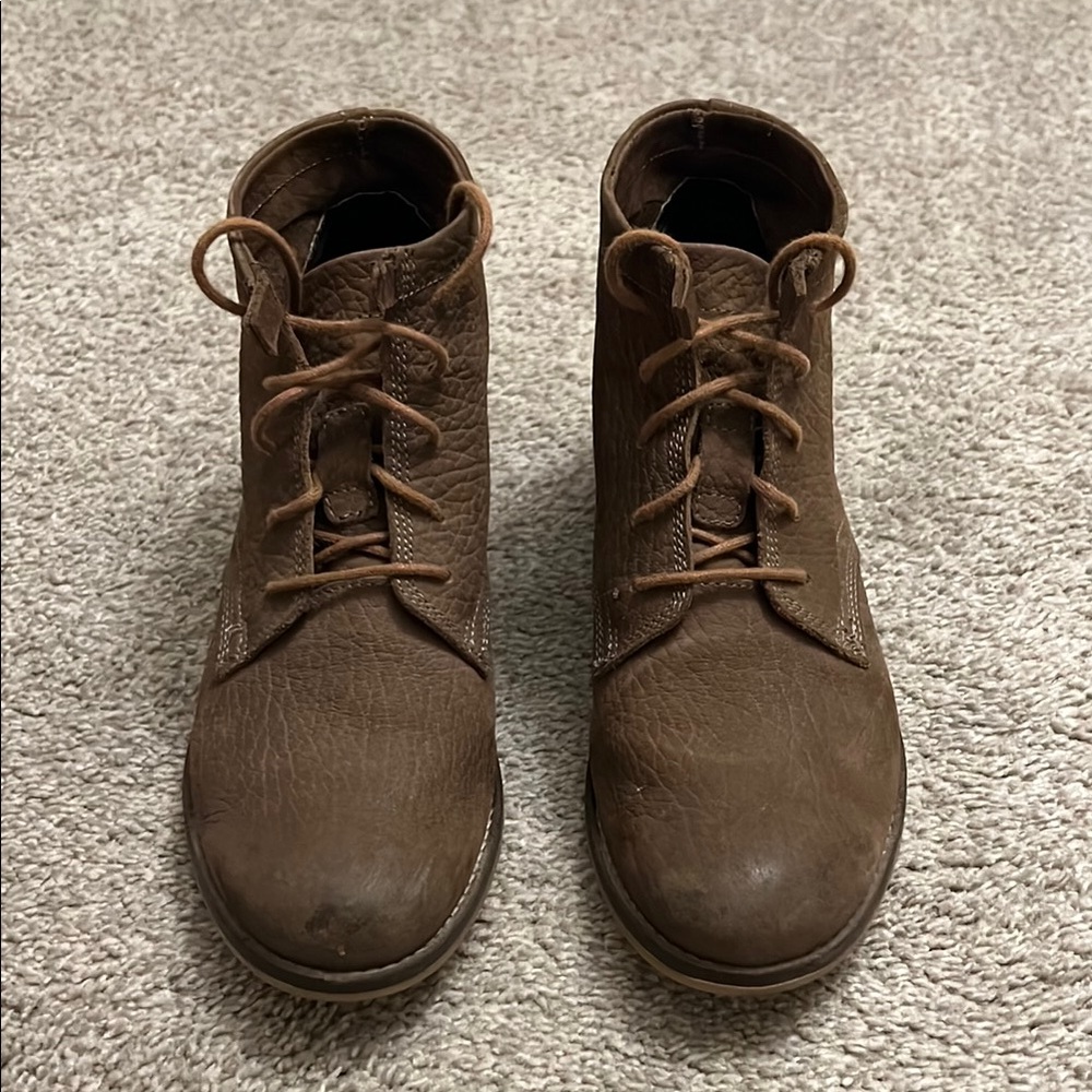 Brown Leather Women’s Ankle boots